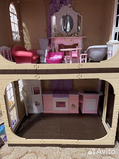 Домик кукольный для барби