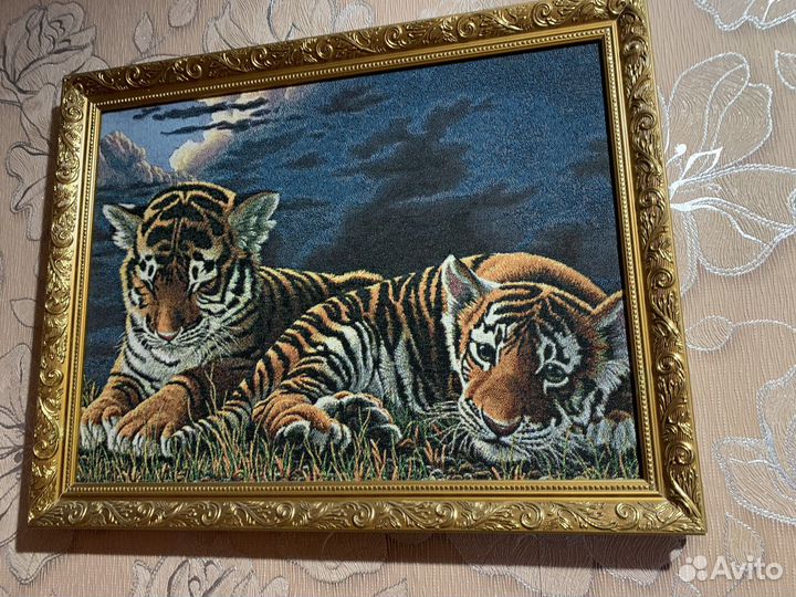 Картина гобелен, размер 40*33