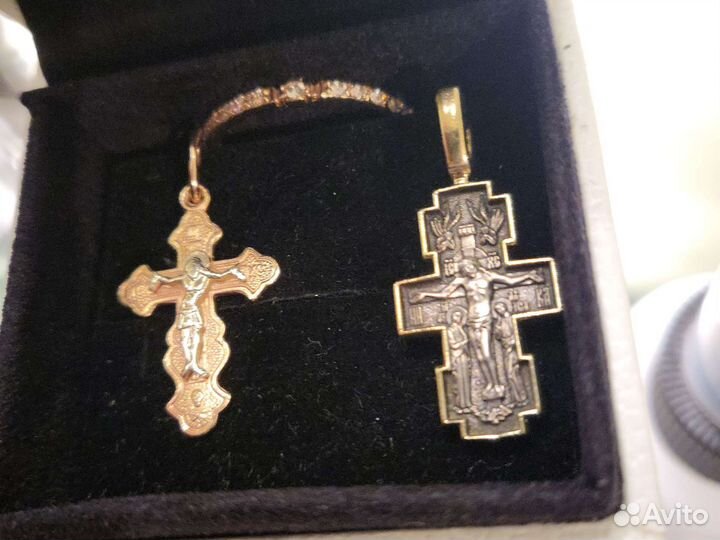 Крестики золото,серебро,православное кольцо золото