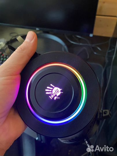 Проводные наушники A4Tech Bloody G521 черный