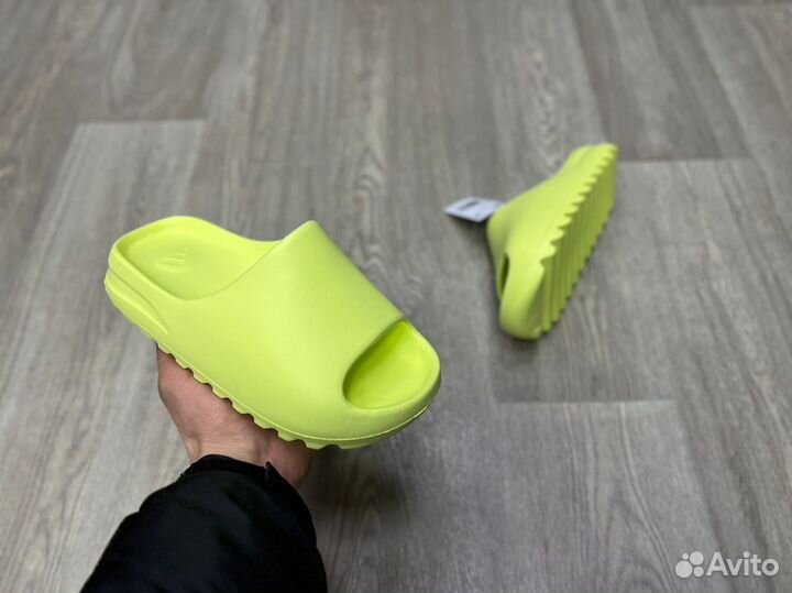 Сланцы Adidas Yeezy Slide Glow Green (36-45)