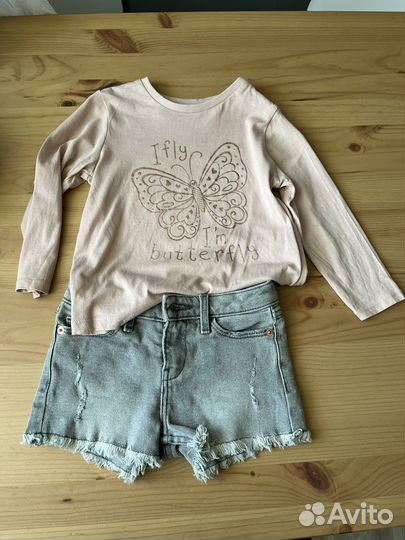 Комплект одежды для девочки 98 шорты Sela