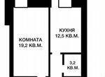 1-к. квартира, 44,9 м², 5/11 эт.
