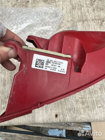 Задние фонари audi а7