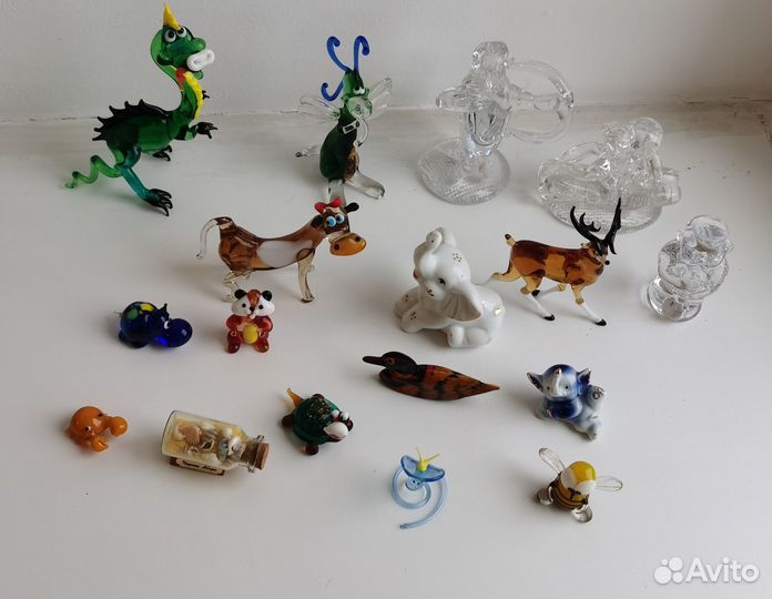 Статуэтка фигурка стекло хрусталь керамика