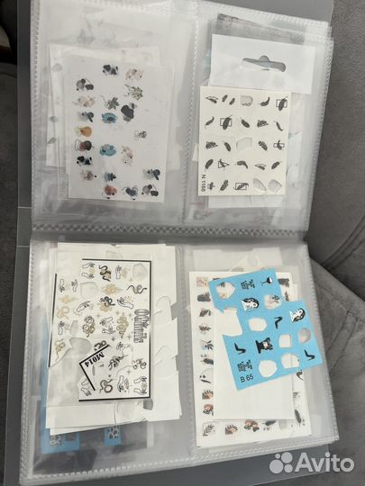 Дизайн для маникюра, наклейки для ногтей