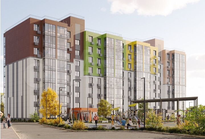 1-к. квартира, 37,7 м², 3/8 эт.