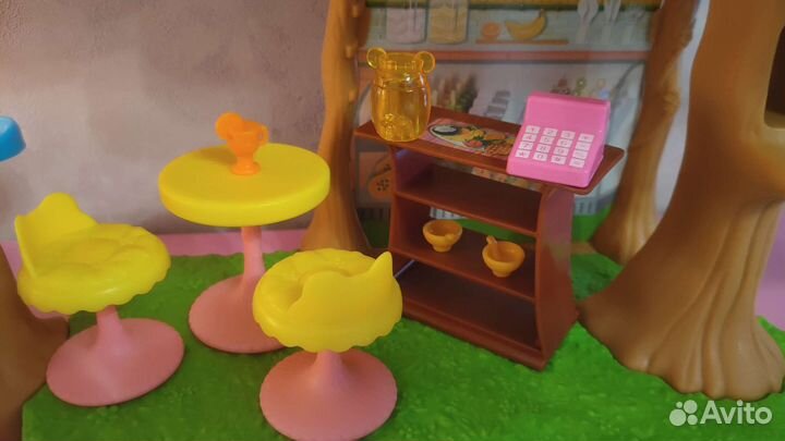 Джунгли кафе Enchantimals с куклой Пикки Какаду