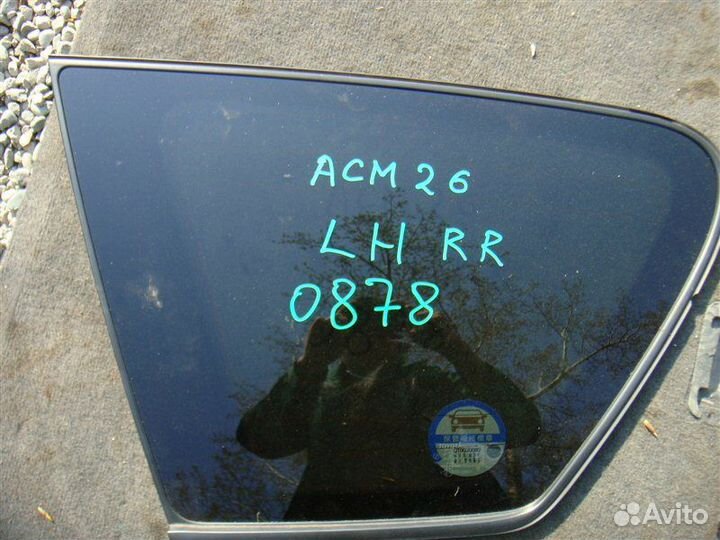 Стекло собачника заднее левое Toyota Ipsum ACM21