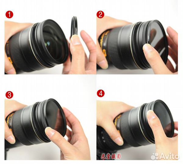 Поляризационный CPL фильтр Green