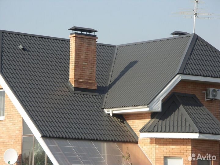 Кровля. Металлочерепица