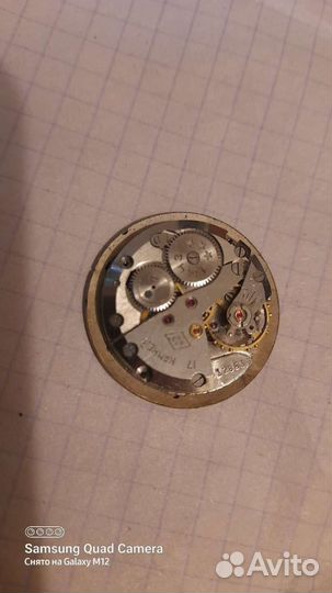 Старинный механизм часов СССР 1мчз