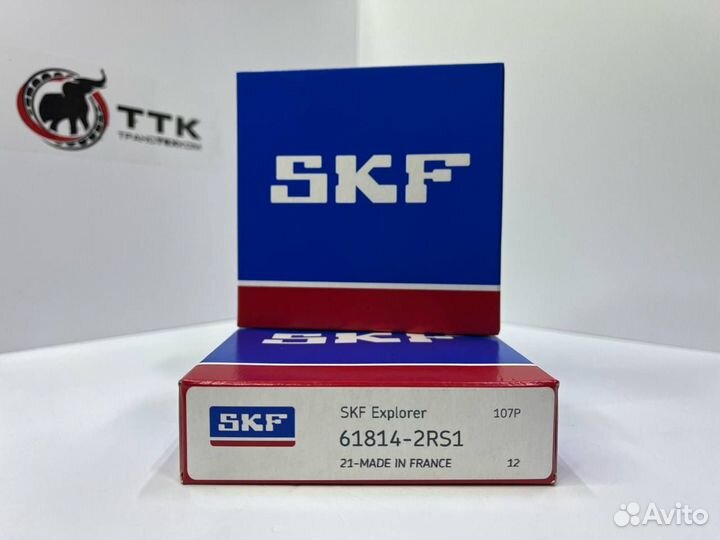 Подшипник 61814 2RS1 SKF