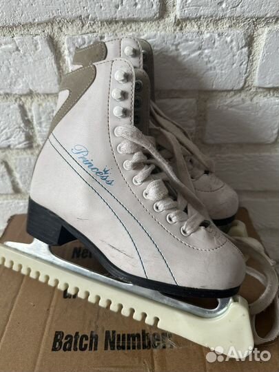 Коньки детские Princess, р-р 32-33