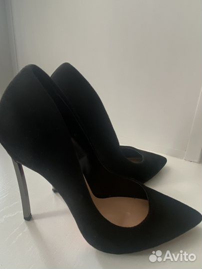 Туфли лодочки черные 37