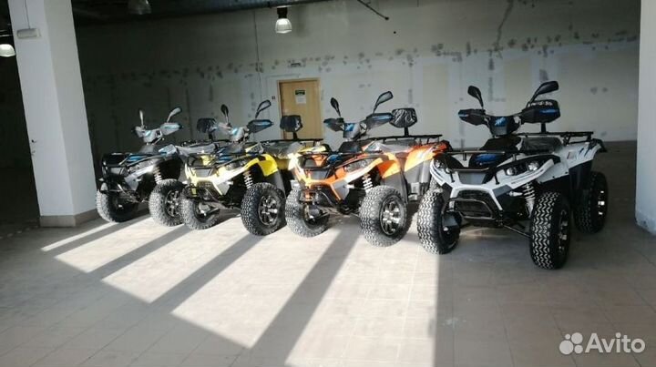 Вездеход Linhai 4x4 9.6kWh (192Ah) NMC герм. нерж