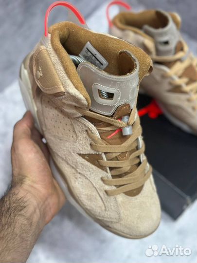 Кроссовки Nike Air Jordan 6 Low travis Scott