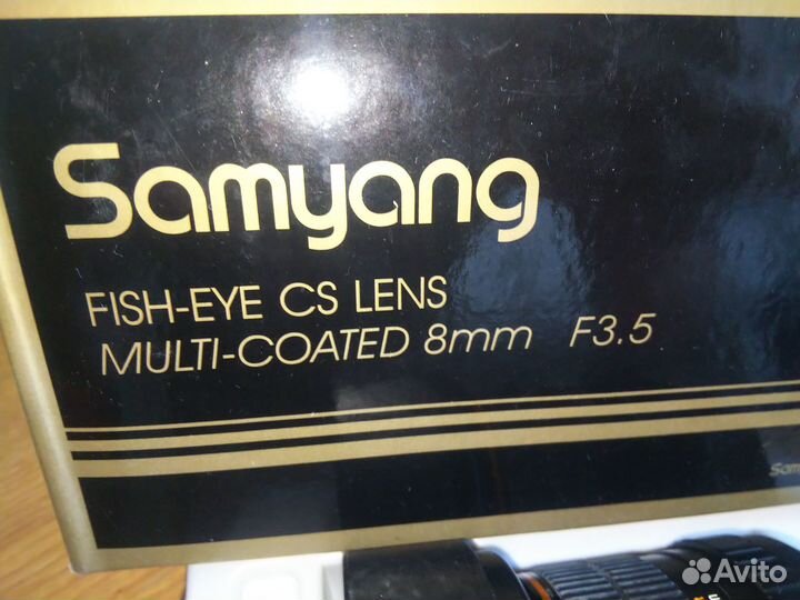 Объектив Samyang Fisheye 8mm F3.5