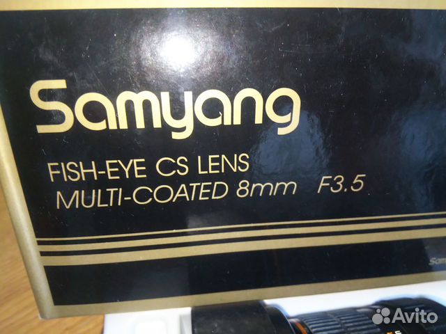 Объектив Samyang Fisheye 8mm F3.5