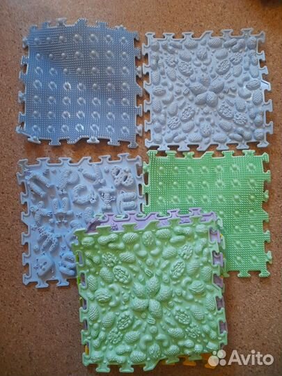 Массажный игровой ортоковрик-пазл ортоша