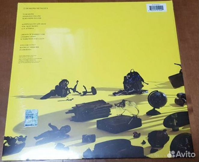 Metallica 72 seasons 2 lp