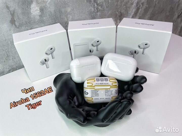 AirPods Pro 2 Type C / Чип Airoha 1562AE Tiger