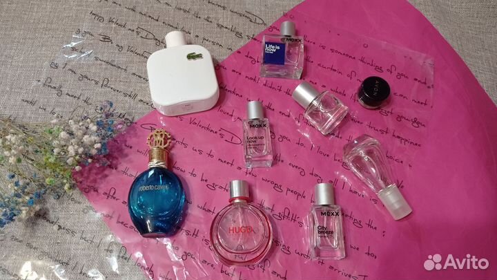 Пустые флаконы от духов