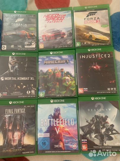 Injustice Mortal kombat Forza horizon Minecraft