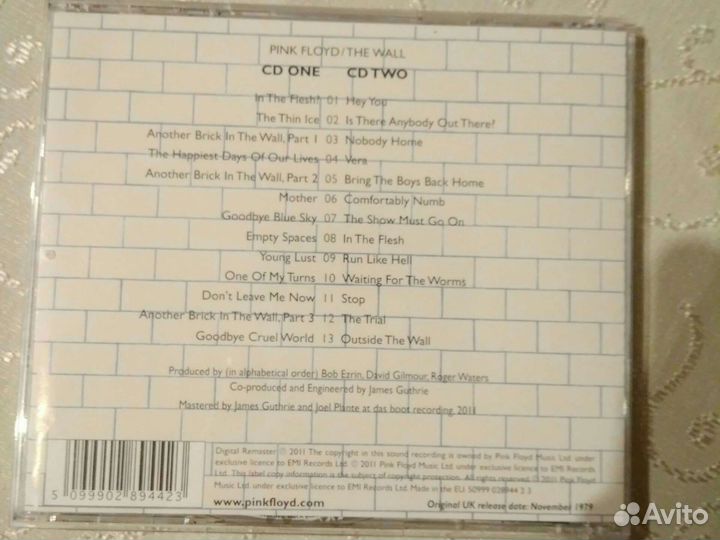 Pink Floyd The Wall CD