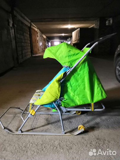 Коляска санки