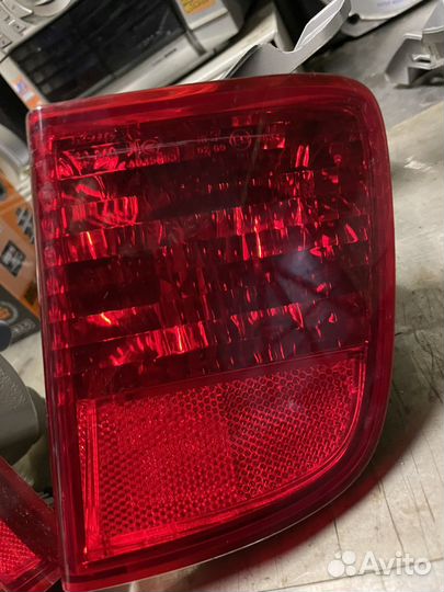 Катафоты,ходовые огни заднего бампера lc200 07-14