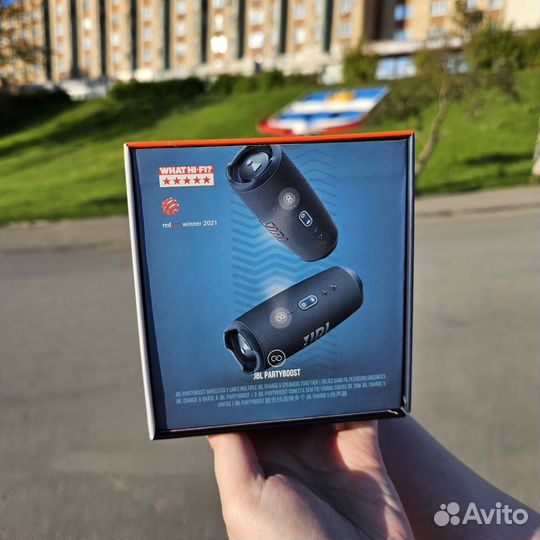 Колонка JBL Charge 5 синяя. Новая, оригинал