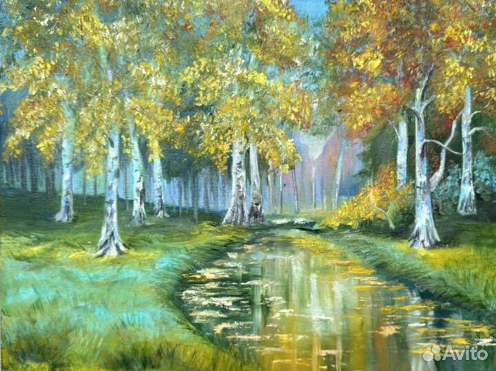 Картина маслом на холсте