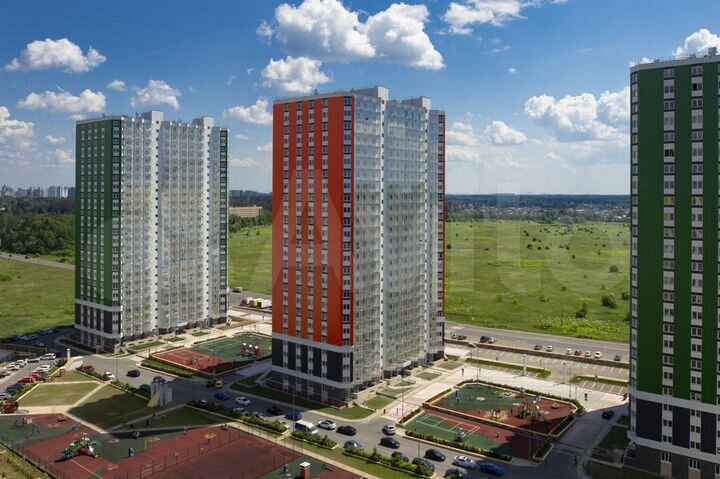 2-к. квартира, 71,3 м², 4/17 эт.