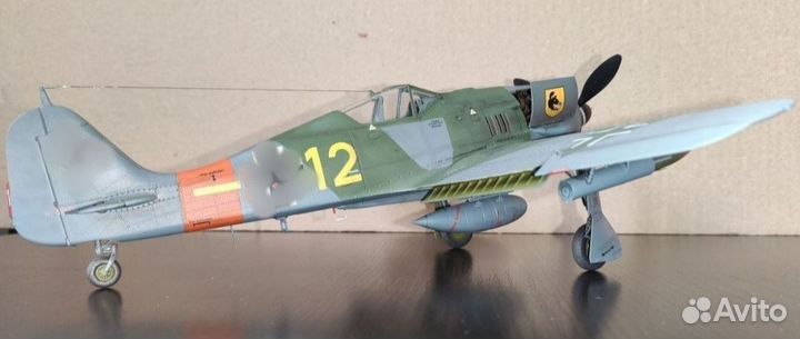 Модель самолета Fw 190