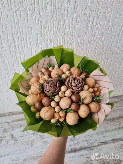 Букет мини ореховый/из сухофруктов