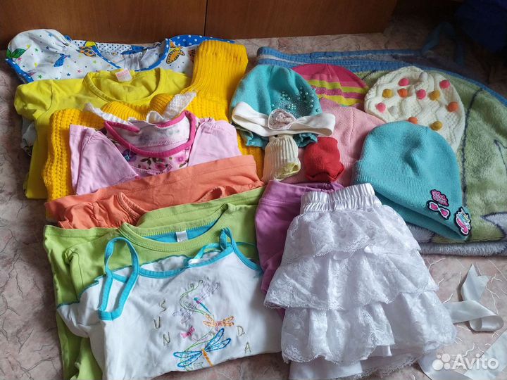 Вещи пакетом для девочки 110