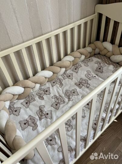 Бортик косичка