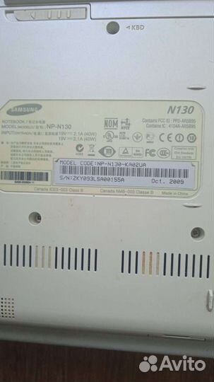 Нетбук Samsung n130