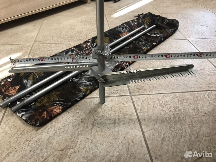 Подлёдная донная коса-грабли