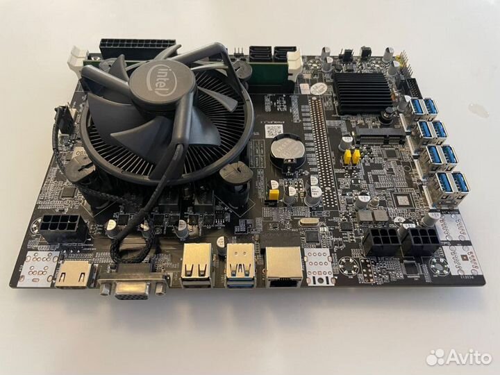 Материнская плата btc b250c