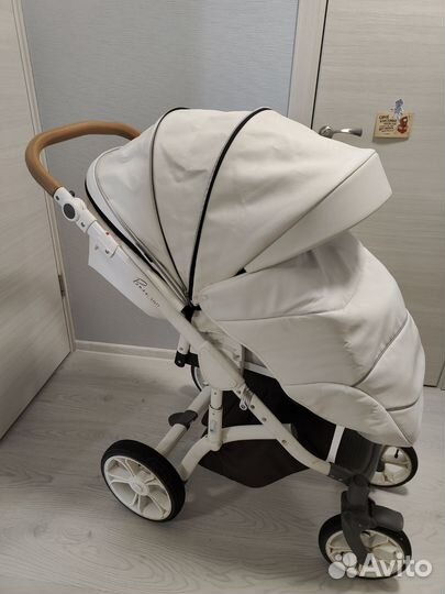 Коляска 2 в 1 Roan bass soft эко кожа