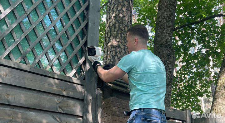 Установка видеонаблюдения. Домофон. Интернет