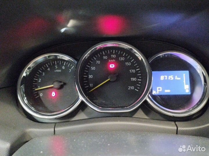 Renault Duster 2.0 AT, 2017, 87 151 км