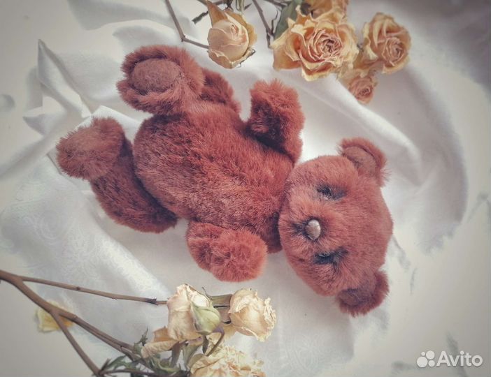 Игрушка ручной работы мишка тедди