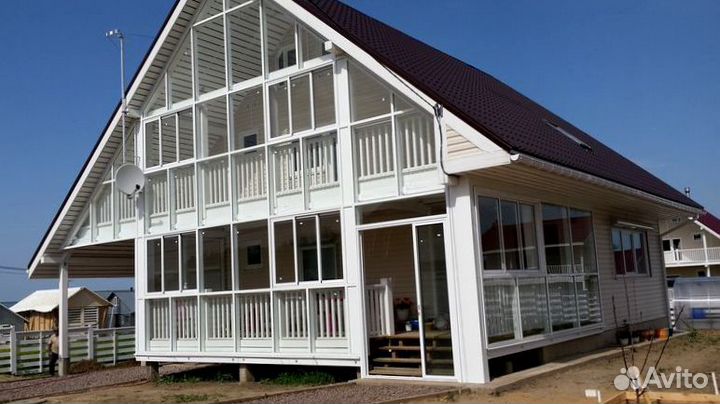 Окно двухстворачатое