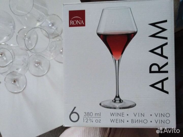 Фужеры под вино rona Cловакия