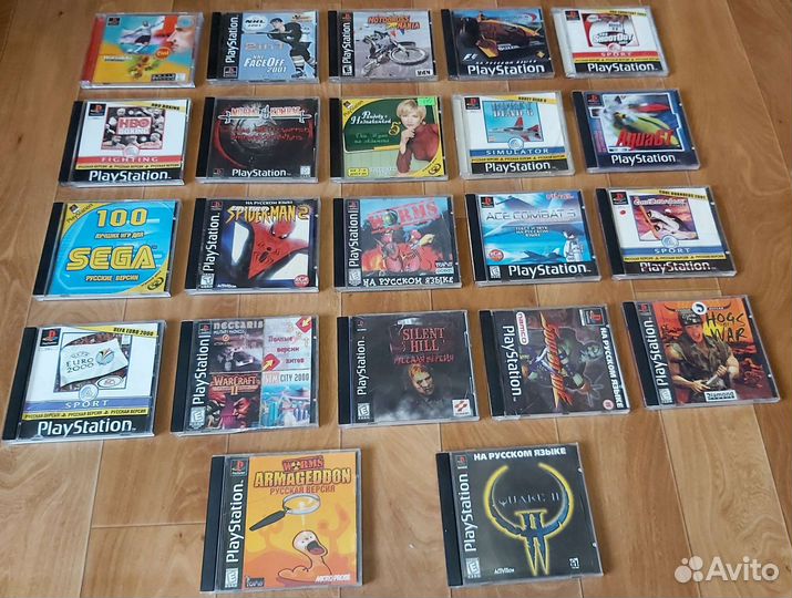 Диски для Sony Playstation 1 (Sony PS One)