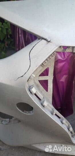 Бампер hyundai solaris2