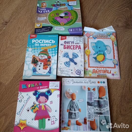 Куклы из фетра, роспись по дереву, фиг. из бисера